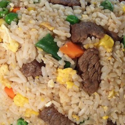 أرز مقلي بالدجاج