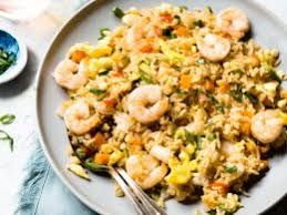 Fried Basmati Rice With Eggs And Shrimp