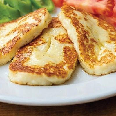 Fried Roumi Cheese Dish