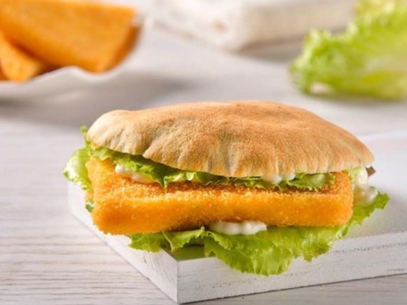 Fried Roumi Cheese Sandwich