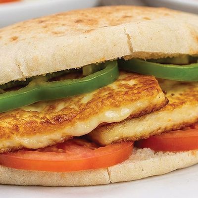 Fried Roumi Cheese Sandwich