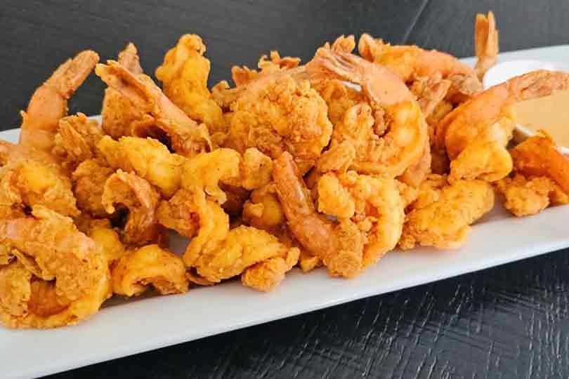 Fried Shrimp Rizo