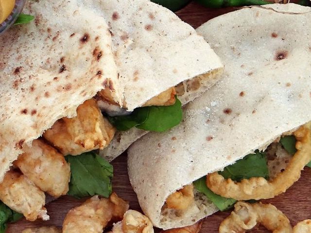 Fried Shrimp Sandwich