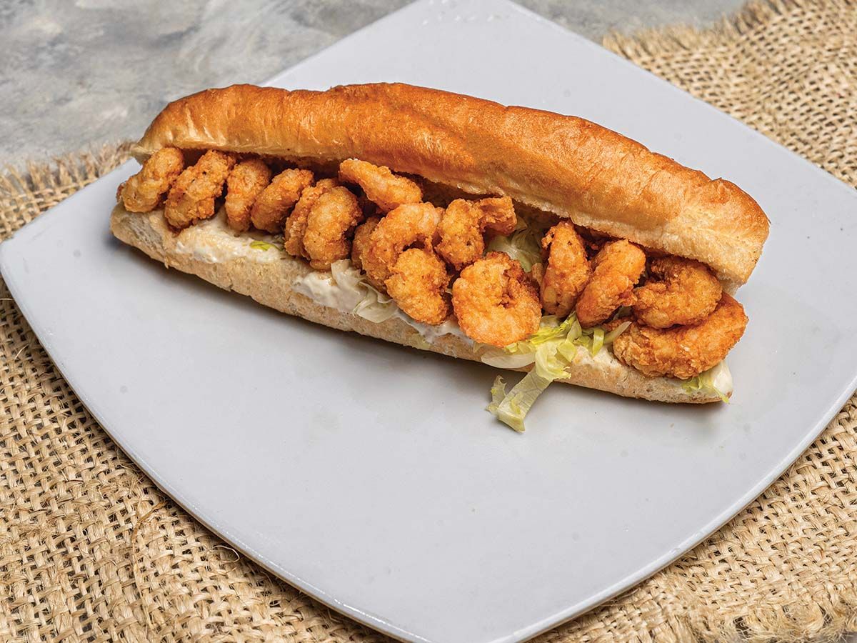 Fried Shrimp Sandwich