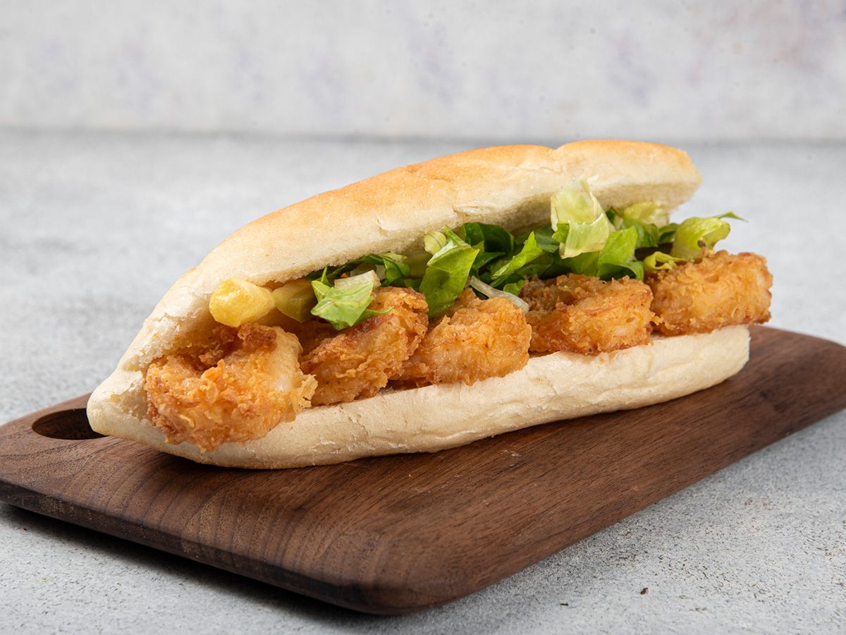 Crispy Shrimps Sandwich
