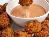 Stuffed fried Mushrooms