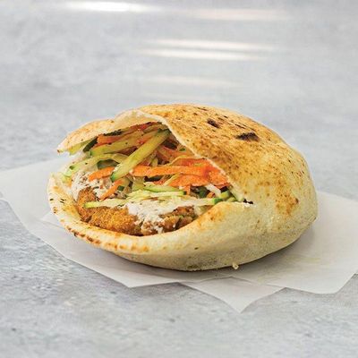 Taamia Sandwich with Fried Egg