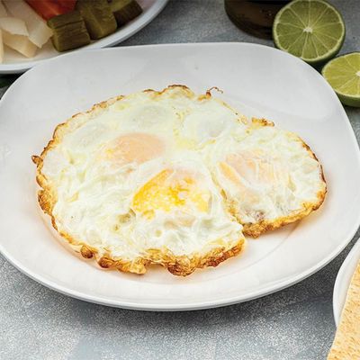 Fried egg dish