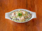 Fried mix seafood dish