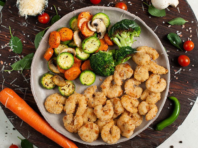 Fried Shrimp Platter