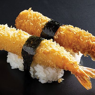 Fried shrimp Nigri sushi (1pc)