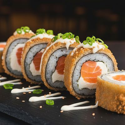 Fried Ura Salmon - 4 Pieces
