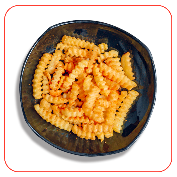 Fries with spices
