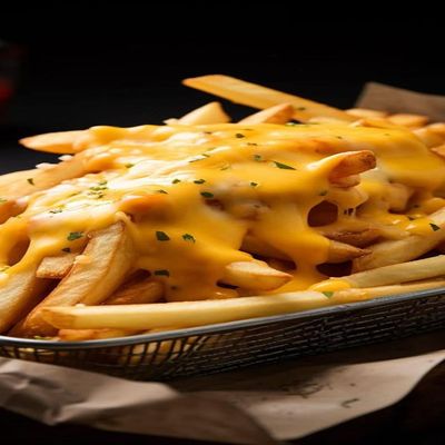 Fries Cheddar Sandwich