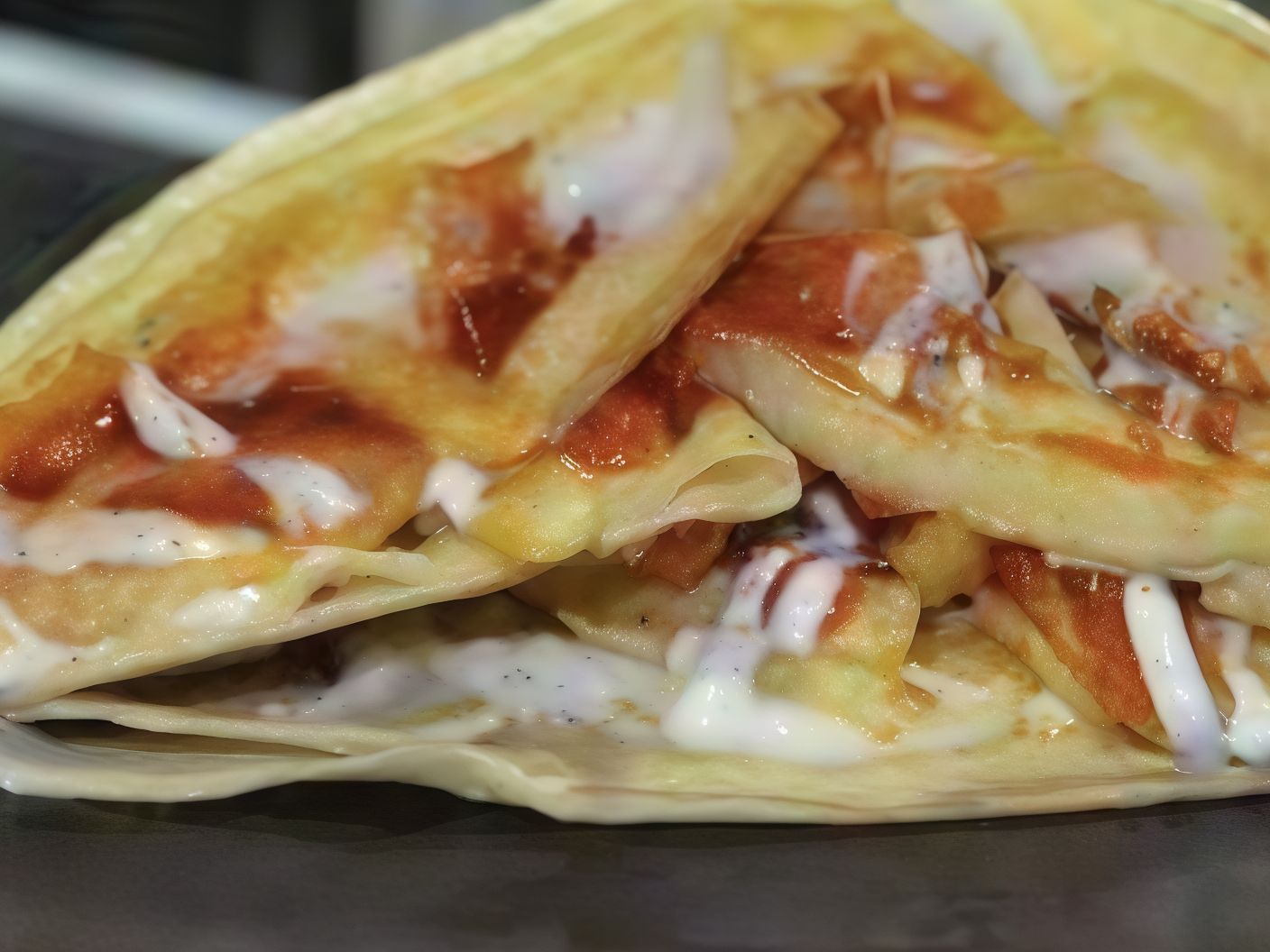Potatoes crepe