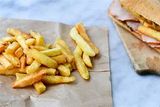 Fries French bread Sandwich