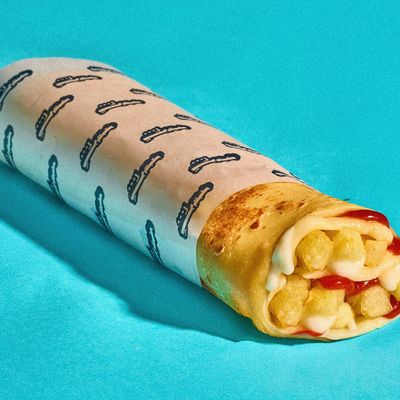 Fries crepe Roll