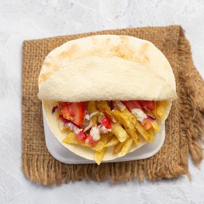 Fries With Cheese With Tomato Sandwich
