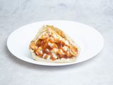Fries With Ketchup And Mayonnaise Sandwich