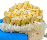 Potato On Mozzarella Cheese Sandwich
