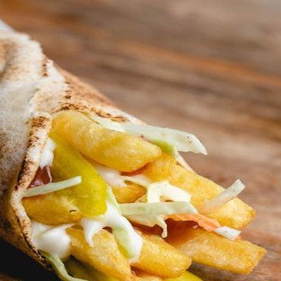 Fries mix Cheese Sandwich