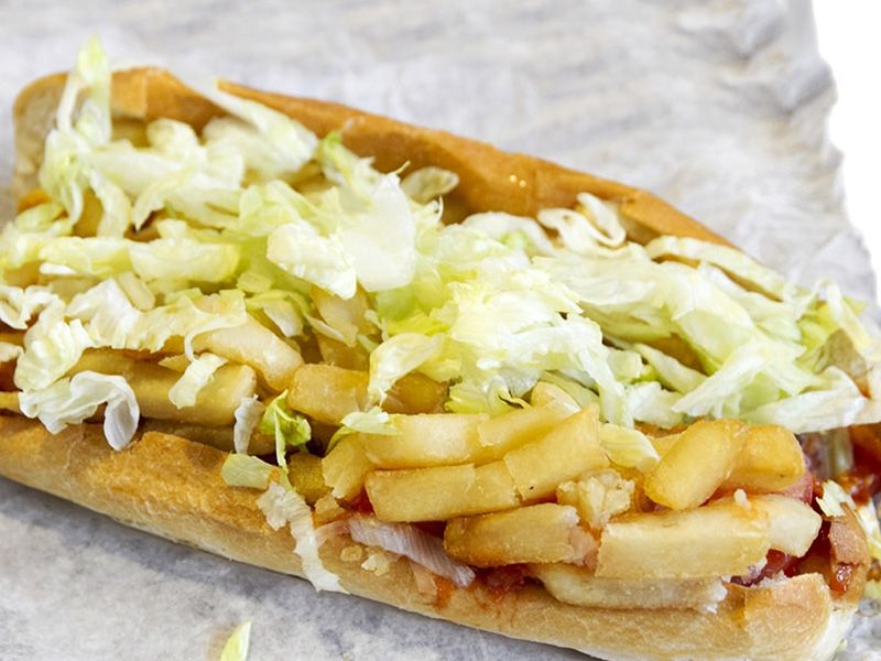French Fries Sandwich