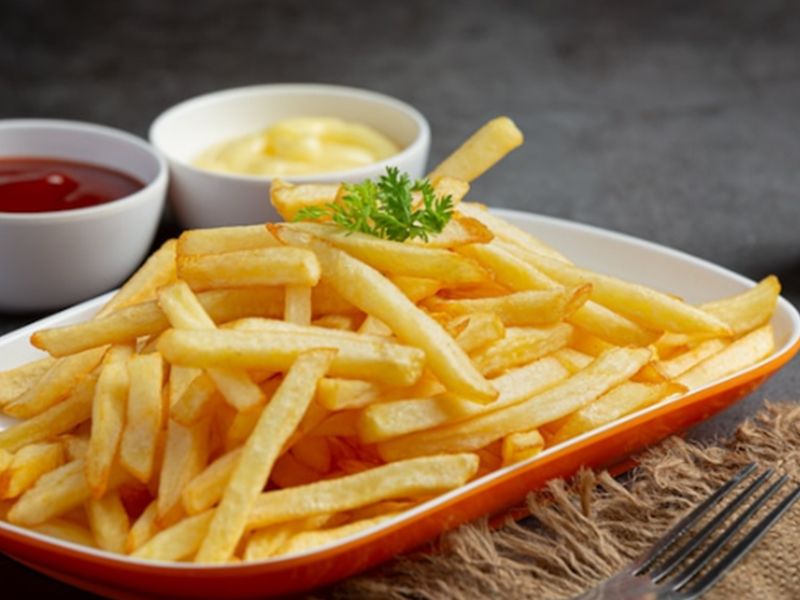 Fries With Mayonnaise