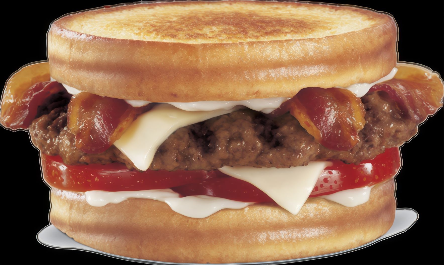 Sausage burger