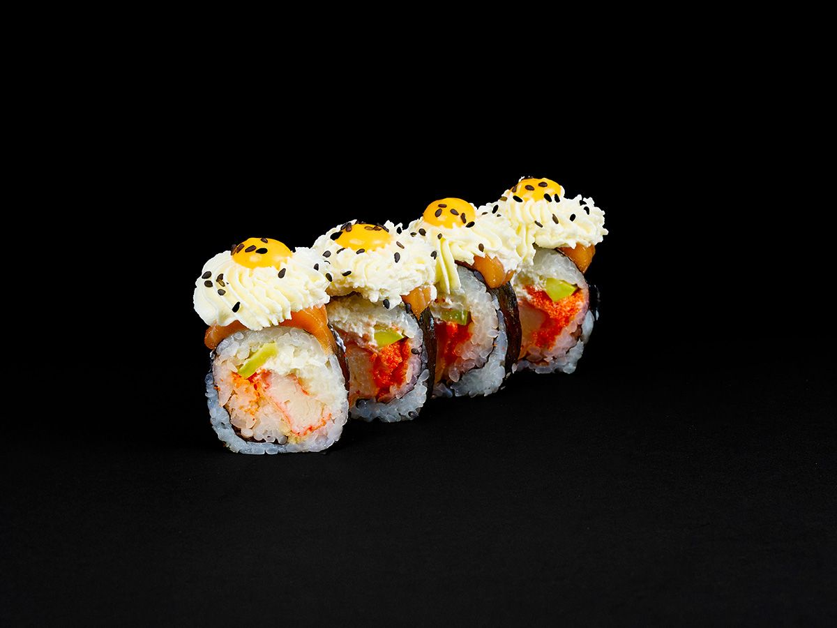 Fruit Dragon Roll 4 pieces