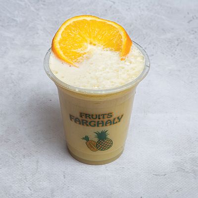 Sugarcane With Orange Juice