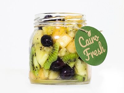 Seasonal Fruits Jar