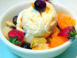 fruit salad ice cream
