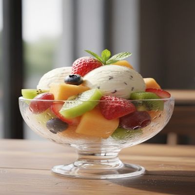 Fruit Salad Ice Cream