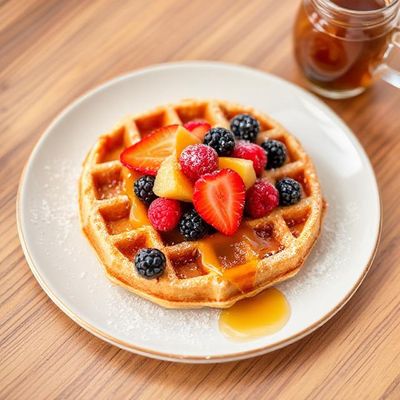 Fruit Waffle
