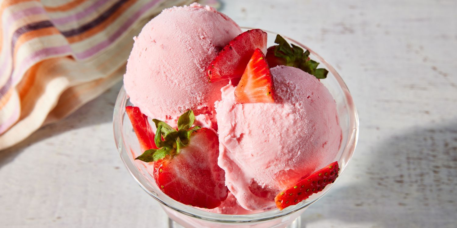Fruit ice cream