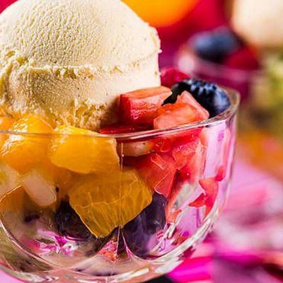 Fruit Salad Ice Cream