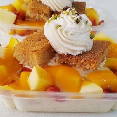 Fruit Salad With Ice Cup