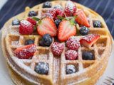 Fruits Waffle