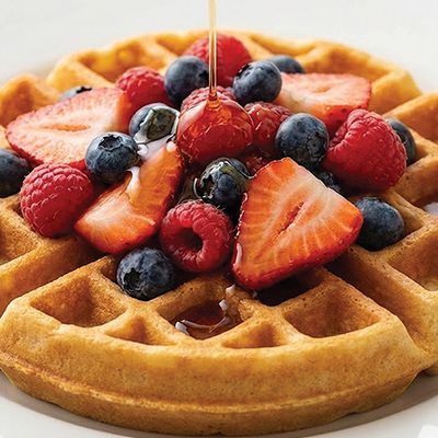 Fruits Waffle