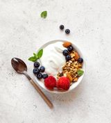 Yogurt With Fruit Juice