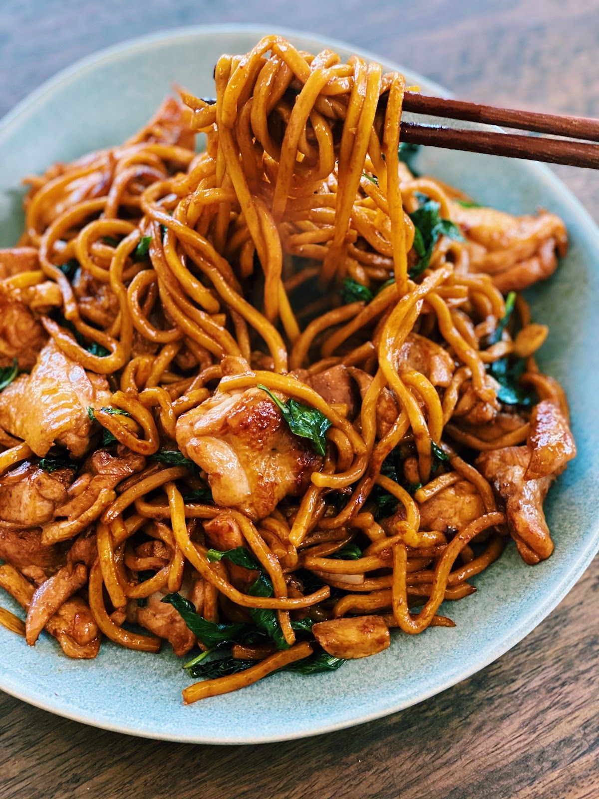 Noodles With Boneless Seafood