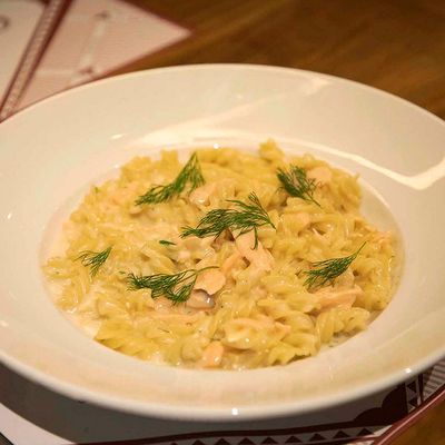Fusilli Smoked Salmon Pasta