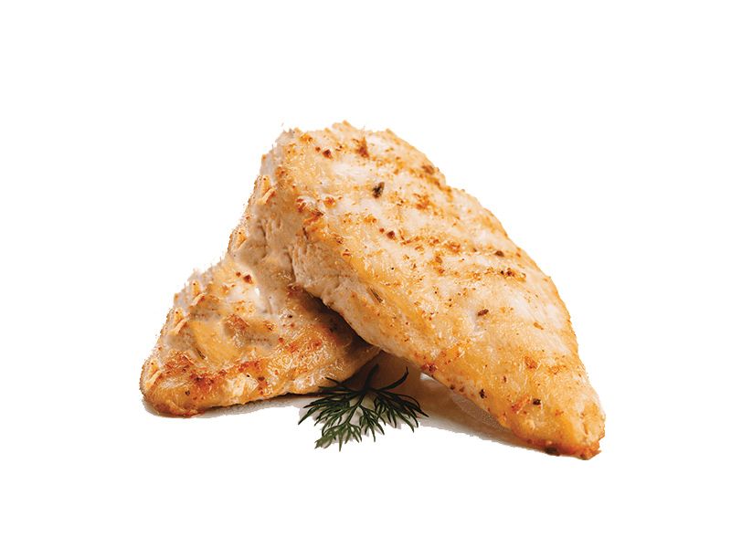 Grilled Chicken Fried Fish