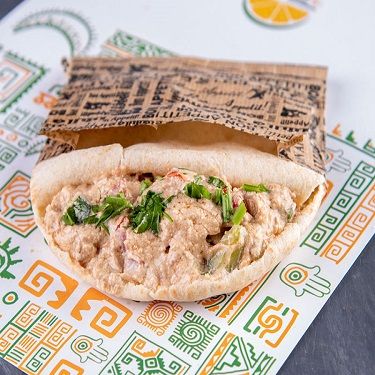 Baba Ghannoug Sandwich