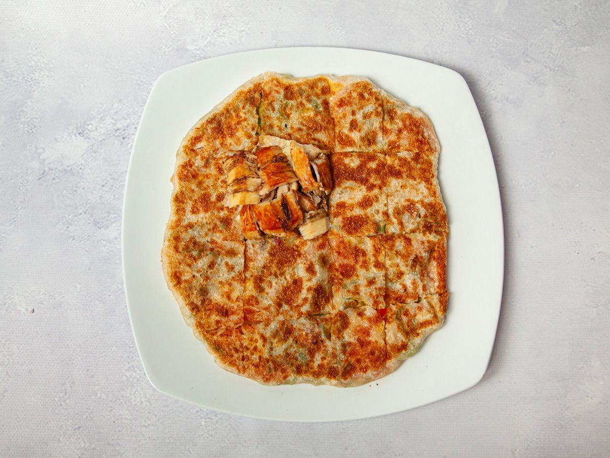 Chicken Shawerma Pie