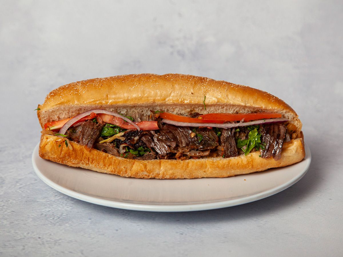 Meat Shawerma Sandwich - French Bread