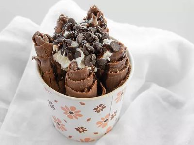 Galaxy Chocolate Ice Cream Roll