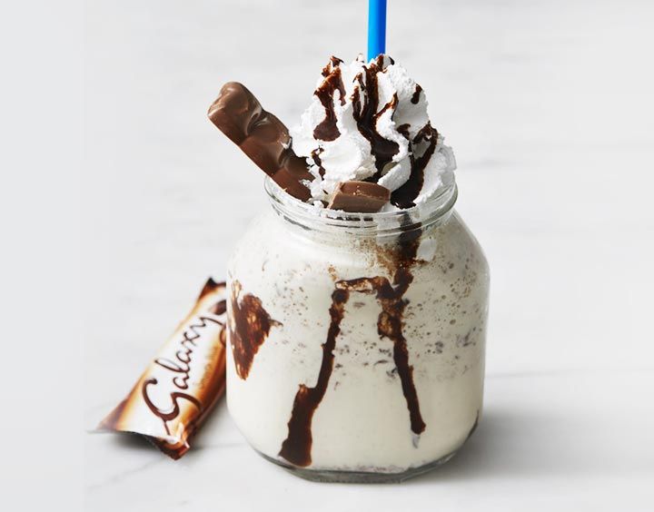 Galaxy Chocolate Milkshake