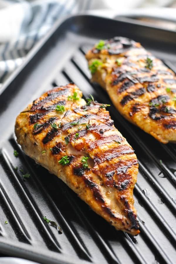 grilled chicken veggie and brown sauce