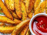 Garlic Potato Wedges